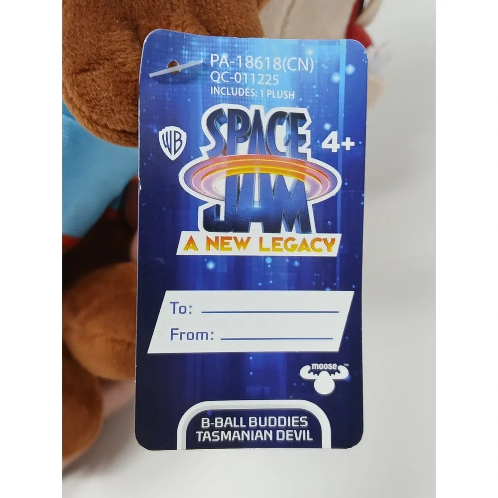8 Inch Space Jam Legacy B-Ball‎ Buddies Taz Tasmanian Devil